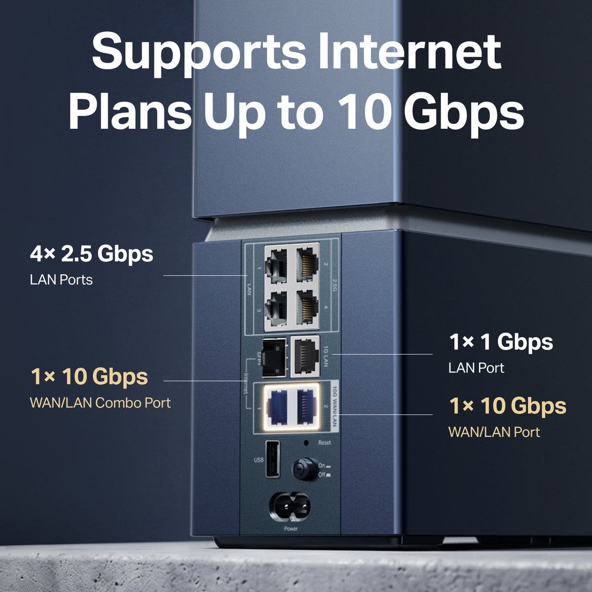 BN19000 Tri-Band Wi-Fi 8 Router | Archer BN800
