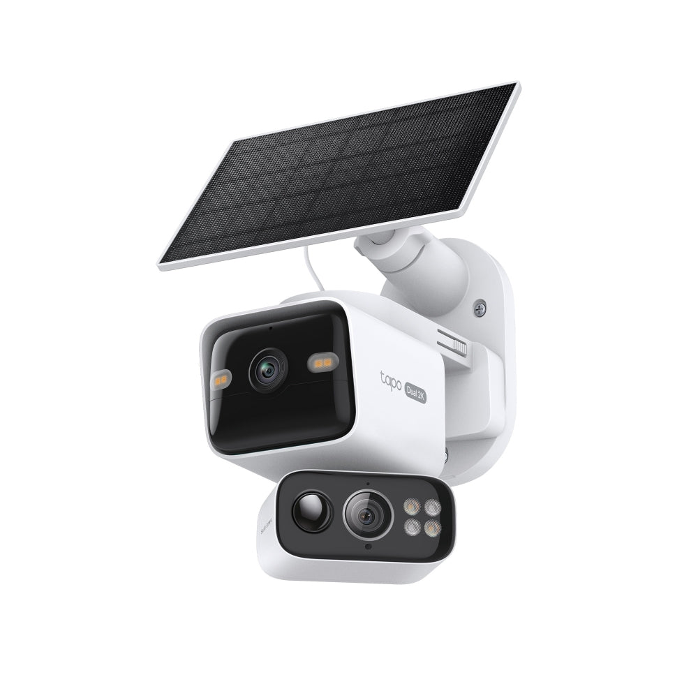 Tapo 2K Dual-Lens Solar Security Camera Kit | C645D