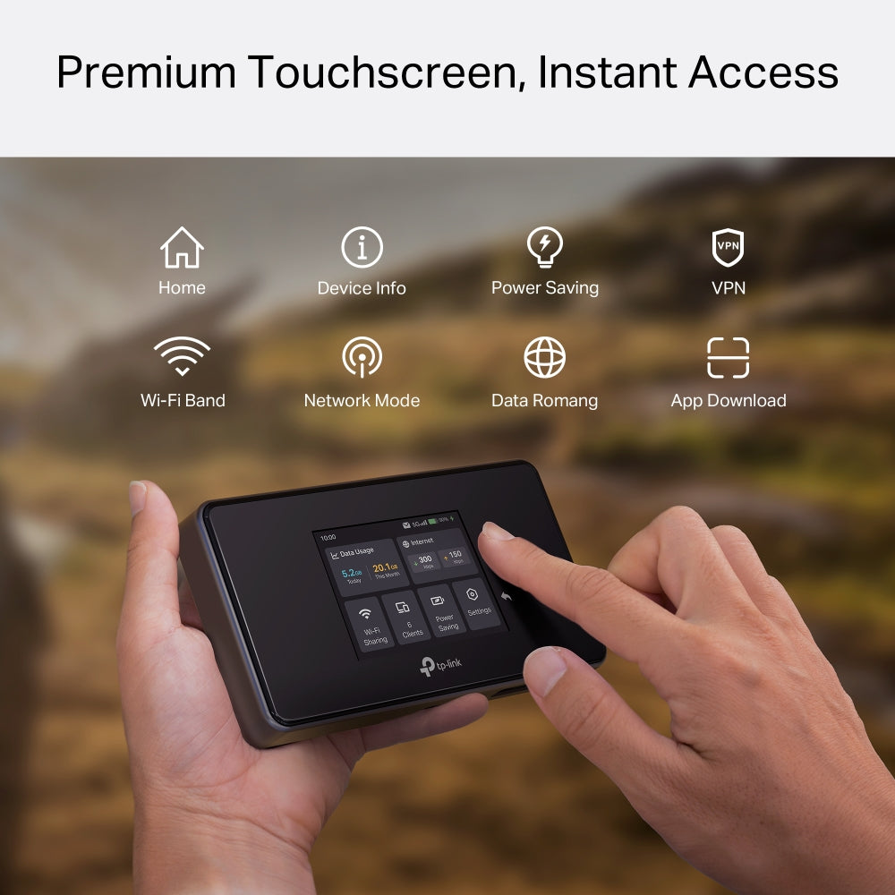 AXE3600 Tri-Band Wi-Fi 6E Mobile Hotspot | M8550