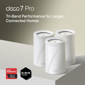 BE14000 Tri-Band Wi-Fi 7 Mesh System | Deco BE68(1-Pack)