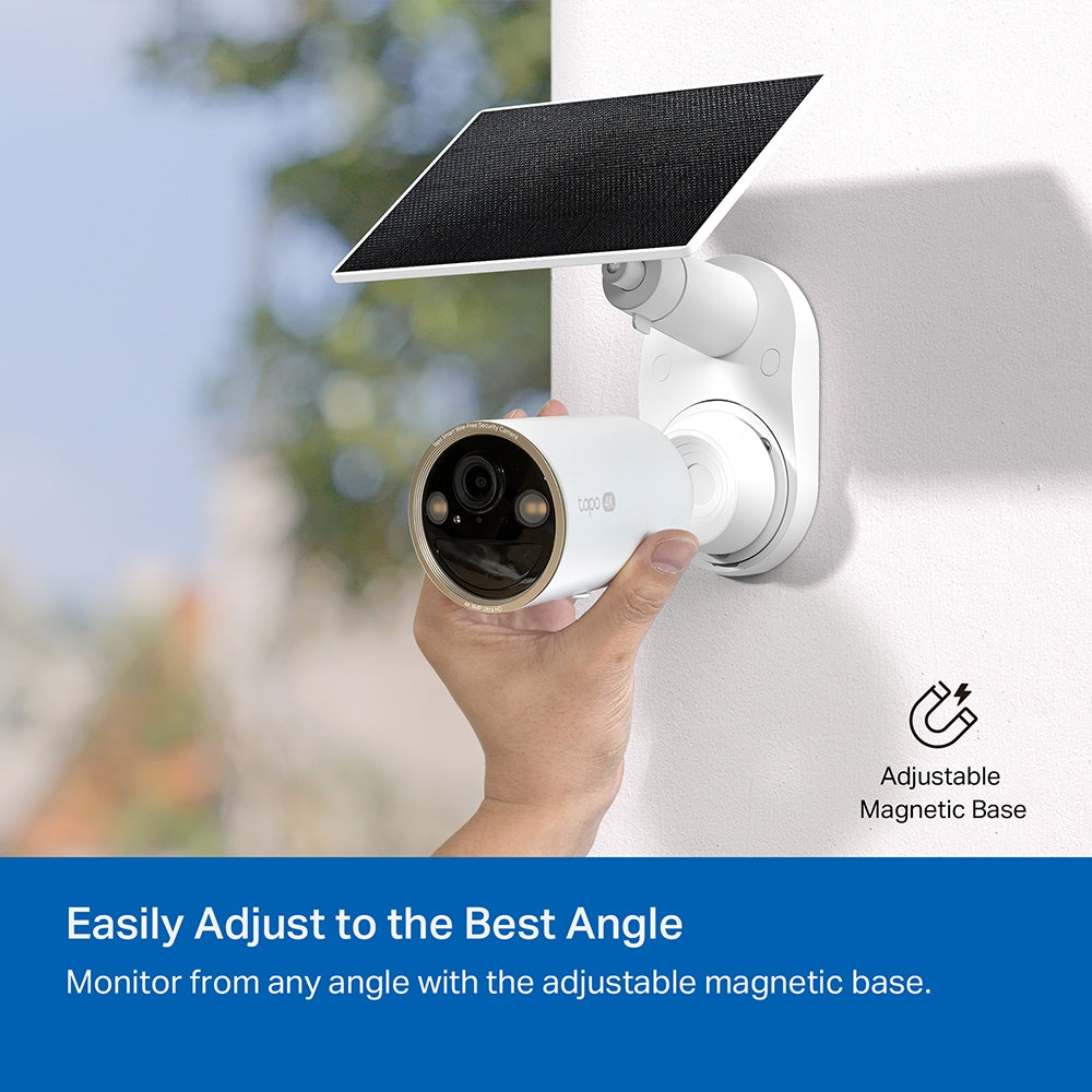 Tapo 4K Solar Outdoor Security Camera Kit | C460